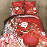 Mickey Mouse Pure cotton Cartoon bedding sets Full/Queen Size 4pcs Fairy tale world waiting for