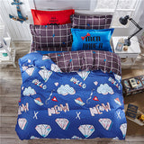 cartoon mickey mouse comforter bedding set bed linen 3d Duvet Cover bed sheet pillowcases Full Queen size bedding sets