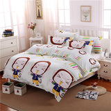 cartoon mickey mouse comforter bedding set bed linen 3d Duvet Cover bed sheet pillowcases Full Queen size bedding sets