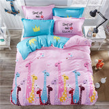 cartoon mickey mouse comforter bedding set bed linen 3d Duvet Cover bed sheet pillowcases Full Queen size bedding sets