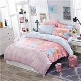 cartoon mickey mouse comforter bedding set bed linen 3d Duvet Cover bed sheet pillowcases Full Queen size bedding sets