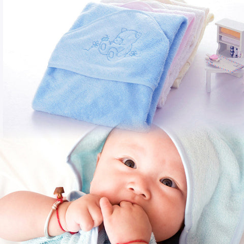 Hot wholesale buy, 100% bamboo fiber super soft and comortable 90x90cm 345gsm baby towel baby hooded towel infant towel