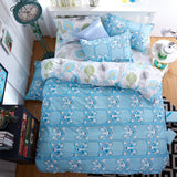 2016 New Bedding Set Polyeter Bed Sheets Lovely Dog Duvet Cover Flat Bedspread Sets Home Textile Juegos de Sabanas Wholesale